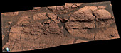 Martian rock surface