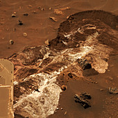 Martian minerals,true-colour image