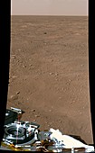 Mars surface,Phoenix lander image