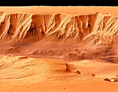 Candor Chasma,Mars,3D image