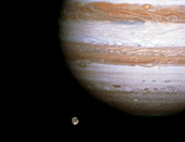 Jupiter and moon