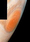 Galileo image of Jupiter's Great Red Spot