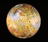 Jupiter's moon Io seen by Galileo