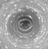 Vortex at Saturn's south pole,IR image