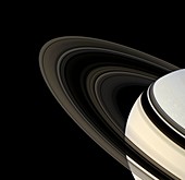 Saturn's rings,Cassini image