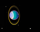 Hubble image of Uranus