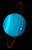 Uranus,infrared image