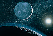 Illustration of Pluto & Charon
