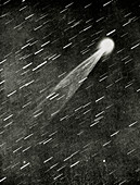 Optical image of Comet Giacobini-Zinner in 1905