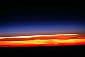 Sunset from space
