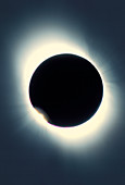 Total solar eclipse from Aruba,26/02/1998