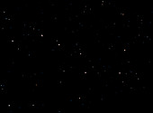 Optical photo of the constellation of Ursa Major