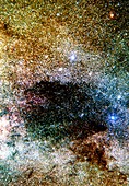 Optical photograph of the Coalsack nebula