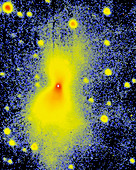 Coloured visible light image of Boomerang Nebula