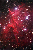 Star cluster Mel-15 in nebula IC1805