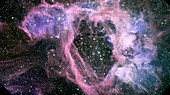 NGC 1929 superbubble nebula