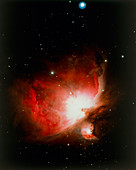 Optical photo of the Orion Nebula