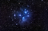Pleiades star cluster (M45)