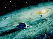 Protoplanetary disc around Fomalhaut