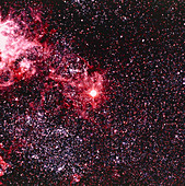 Optical image of supernova 1987A