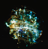Supernova remnant,X-ray image