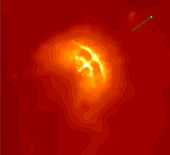 Vela pulsar nebula