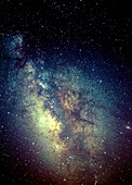 Central region of the Milky Way