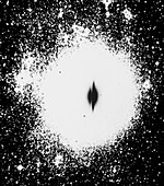 Optical photo of halo around Sombrero galaxy