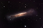 Barred spiral galaxy NGC 3628