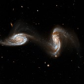 Interacting galaxies NGC 5257 and 5258