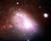 Optical image of the Small Magellanic Cloud (SMC)