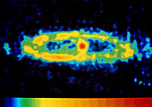 False-colour radio image of the Andromeda Galaxy