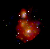 Whirlpool galaxy,X-ray image