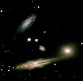 Galaxies in Hickson Compact Group 87