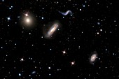 Hickson Compact Group 44 galaxy cluster