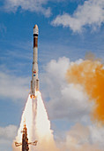 Launch of European Space Agency's rocket Ariane 3