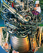 Vulcain engine designed for Ariane 5 launcher