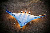 X-48B Blended Wing Body aircraft model