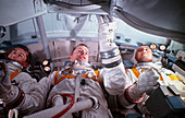Apollo 1 astronauts during training