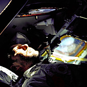 Wally Schirra commanding Apollo 7