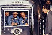President Nixon with Apollo 11 crew