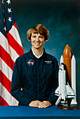 Portrait of astronaut Eileen Collins