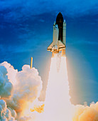 Launch of Columbia on STS-50