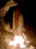 STS-116 launch,Space Shuttle Discovery
