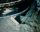 Debris in ocean of Shuttle 51-L disaster