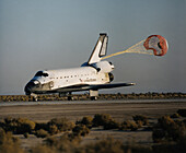 Landing of Shuttle Columbia STS-58