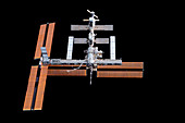 ISS with new solar panels,17/09/2006