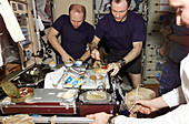 Food on the International Space Station