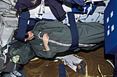 Sleeping on International Space Station