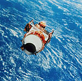 ACTS satellite after launch from Shuttle,STS-51
